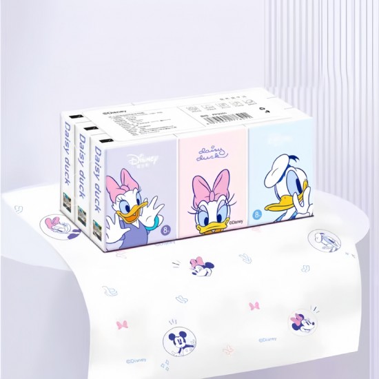 Donald & Daisy Duck Pocket Tissues 9 Pcs